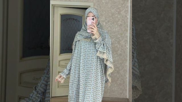 Намазные платья с шарфом смотреть онлайн