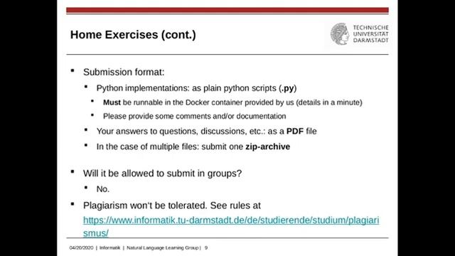 kick off for DL4NLP2020 смотреть онлайн
