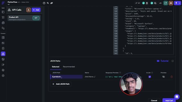 Generate Dynamic Children In Listview | Products Listing From API | FlutterFlow Tutorial