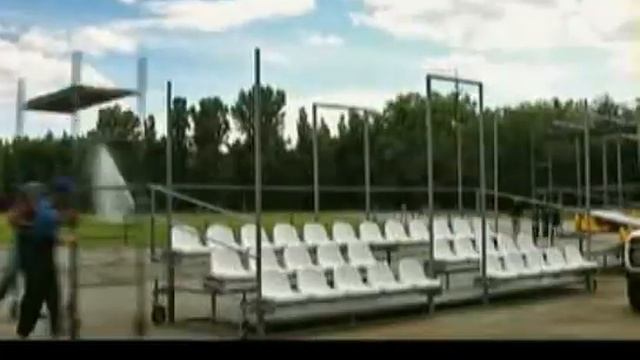 Видео трибуны мобильные