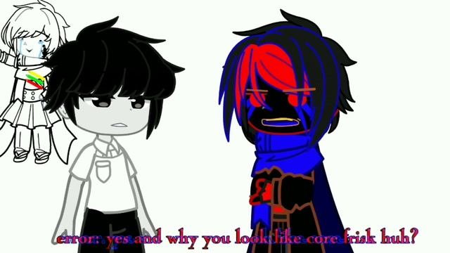 My oc Himiko meet the destroyer,the guardian & core frisk смотреть онлайн