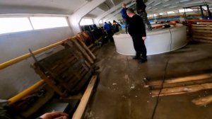 Цех УЗВ  Осетровые отправляются на зимовал