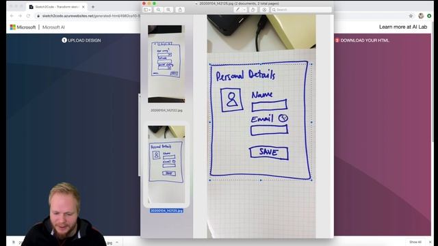 Convert Sketch to Code with Microsoft AI - Design Tool Tuesday, Ep31 смотреть онлайн