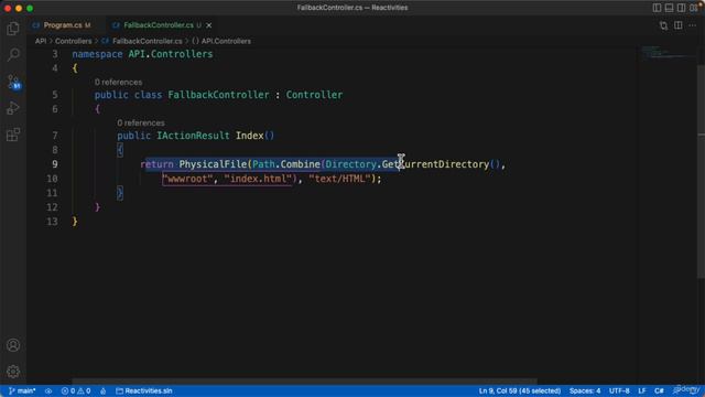 255 - Running the client app on the dotnet Kestrel server смотреть онлайн