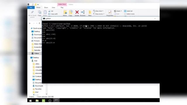 Penggunaan Fungsi abs() Pada Python смотреть онлайн