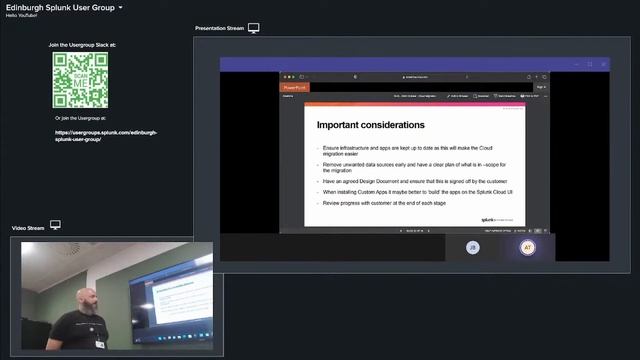 Edinburgh Splunk User Group - 25/10/2022 - Splunk Cloud Migration and Data Considerations смотреть онлайн