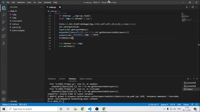 Object Detection YOLO v3 with Fixes Easy Method OpenCv python 2021 | OpenCv Python | Techno Kidzo смотреть онлайн