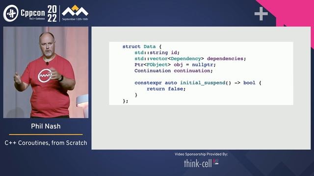 C++ Coroutines, from Scratch - Phil Nash - CppCon 2022 смотреть онлайн