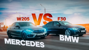 BMW 3 F30 vs Mercedes C W205