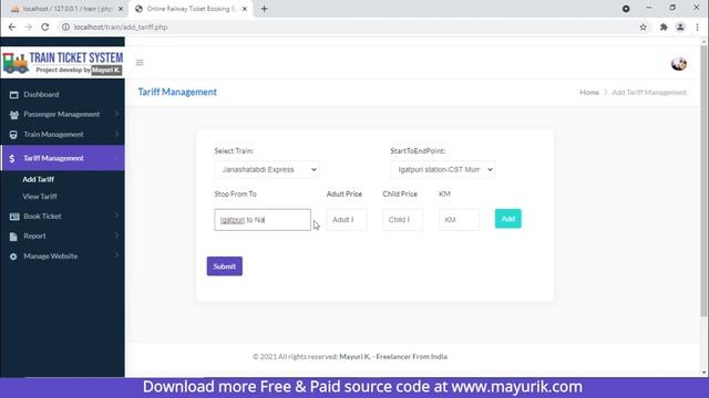 Online railway ticket booking system in php | Train tickets booking system in PHP смотреть онлайн
