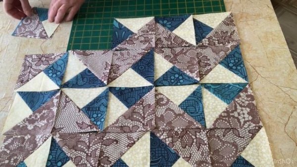 Easy Patchwork Block For Beginners Patchwork Quilt Pattern Patchwork Design Patchwork Ideas to Make