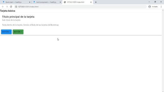 Vuetify - Cards смотреть онлайн