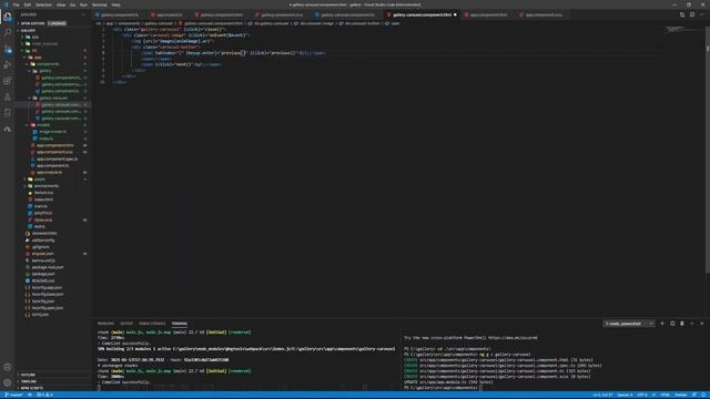 Angular - Awesome Dynamic Gallery with carousel. смотреть онлайн
