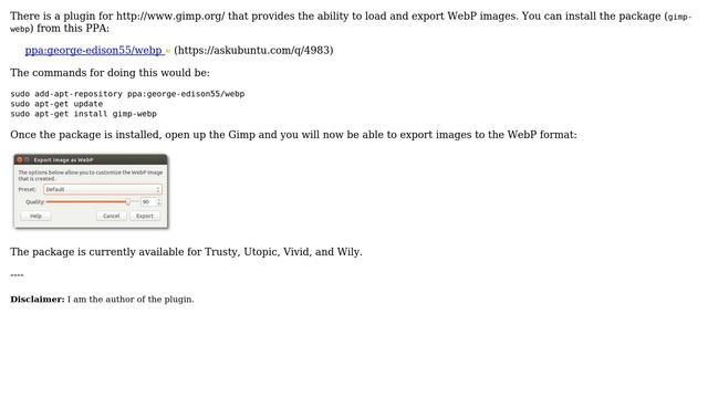 Ubuntu: Image editors to convert images to WebP for Ubuntu? (3 Solutions!!) смотреть онлайн