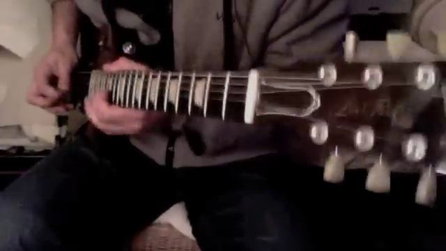 Gibson Les Paul Studio on backing track смотреть онлайн