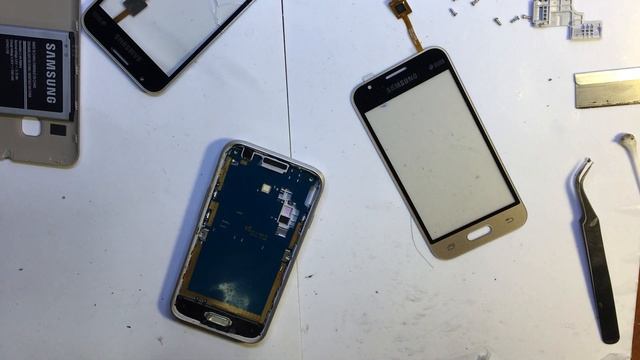 Samsung Galaxy J1 Mini - Замена Сенсора Разборка / Sensor Replacement Disassembly
