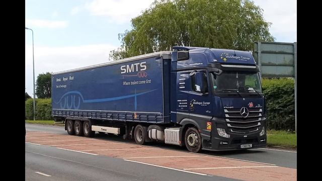 TRUCK LORRY HAULAGE IN YORKSHIRE 22 JUNE 2021 SCANIA VOLVO DAF RENAULT LOAD BULK смотреть онлайн