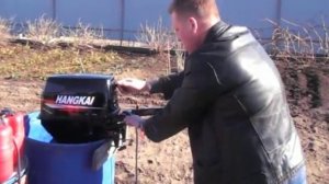 Лодочный мотор Hangkai 9,8 Часть 1