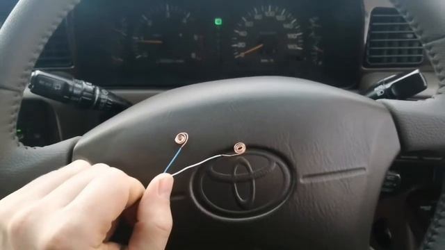 Сброс ошибки подушки безопасности после снятия руля на Toyota Land Cruiser 80 1997, HDJ81, 1HD-FT смотреть онлайн