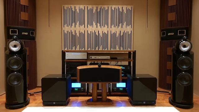 B&W 802d3 and mcintosh system смотреть онлайн