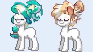 идеи для одежды и причёсок пони таун - pony town