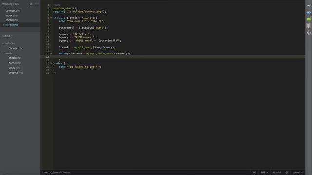 Creating the Home Page - PHP Login Tutorial #7 смотреть онлайн