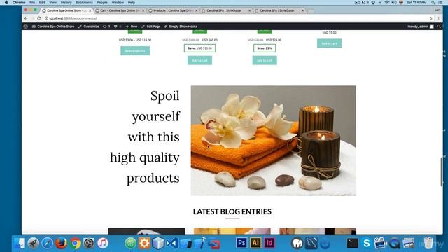 WordPress E-Commerce Development w WooCommerce & Storefront Project for this Course смотреть онлайн