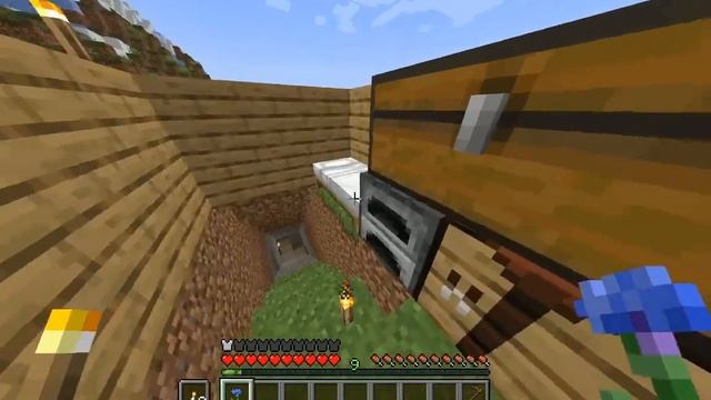 Выживание в Minecraft (Каменный Биом) #2