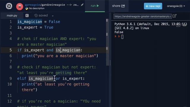 55.Exercise Logical Operators/python beginner to master full course / Learning Course. смотреть онлайн
