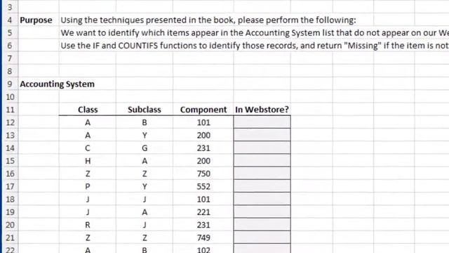 Excel University Volume 2 - Chapter 13 Multicolumn List Comparisons with COUNTIFS - Solutions смотреть онлайн