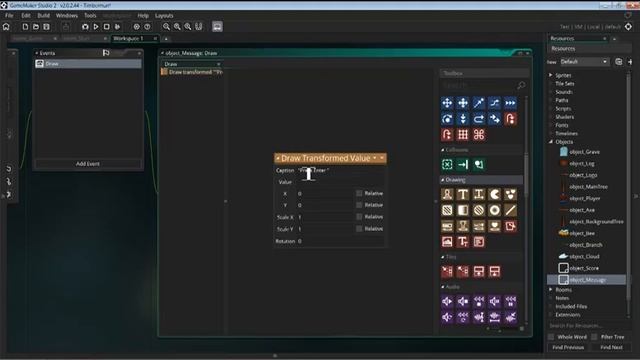 Building a Timberman Game in GameMaker Studio 2 Part 3 смотреть онлайн
