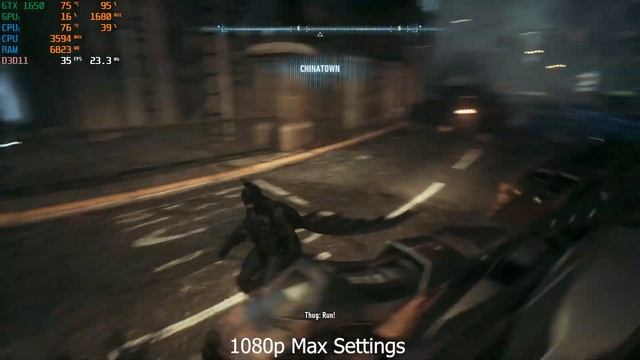 GTX 1650 - Batman Arkham Knight - MSI GF63 Thin - 8GB Ram - 1080p 60+fps смотреть онлайн
