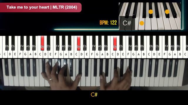 Take Me to Your Heart | Michael Learns To Rock (MLTR) | How to Play Piano/Keyboards with Tutorial смотреть онлайн