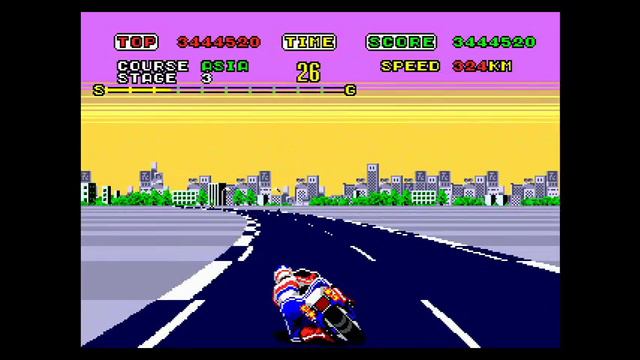Super Hang On - Race #1 ( Music Video ) смотреть онлайн