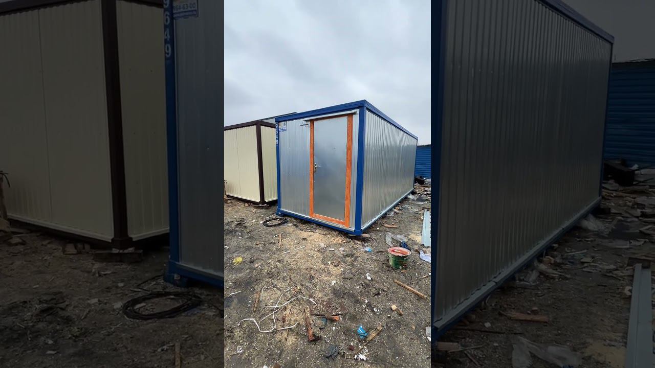 Бытовка БК-3 в OSB с линолеумом смотреть онлайн