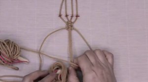 Валентинка - сумка в стиле бохо. Мастер - класс по макраме. Часть 1.