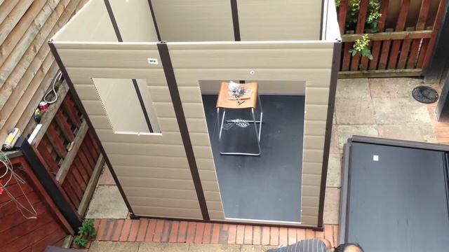 Keter Manor Pent Garden Storage Shed 6 x 6ft смотреть онлайн