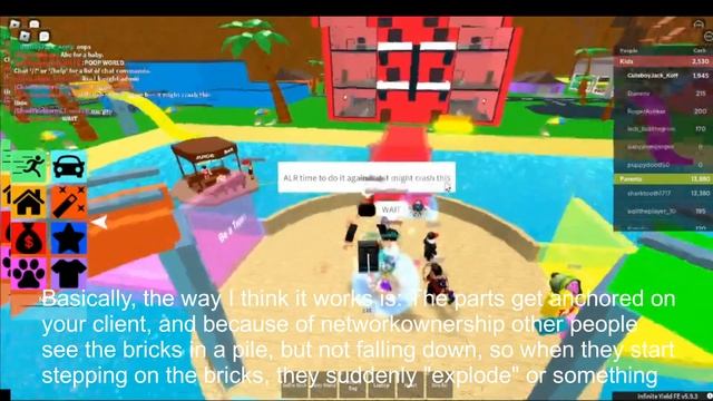 Roblox Scripts 1: Life in Paradise Poop Script (Fe Block Spam) смотреть онлайн