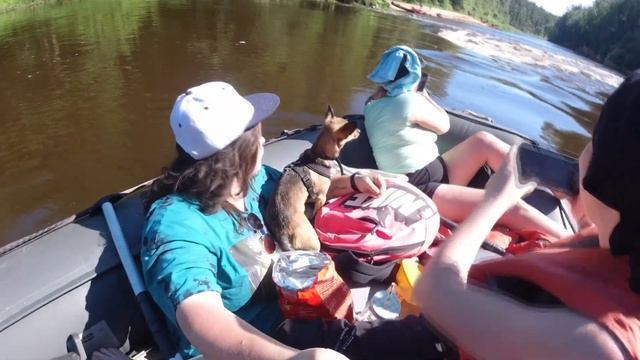 Сплав по реке Гауя , Красивые места Латвии смотреть онлайн