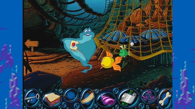 Freddi Fish and The Kelp Seed Mystery - Three Cool Guys смотреть онлайн