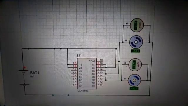 Test IC connect to Motors On Proteus #1 смотреть онлайн