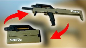 Винтовка трансформер FMG9 детская с пульками Игрушечное оружие от AutoGun