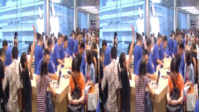Apple Store Hong Kong opening Day смотреть онлайн