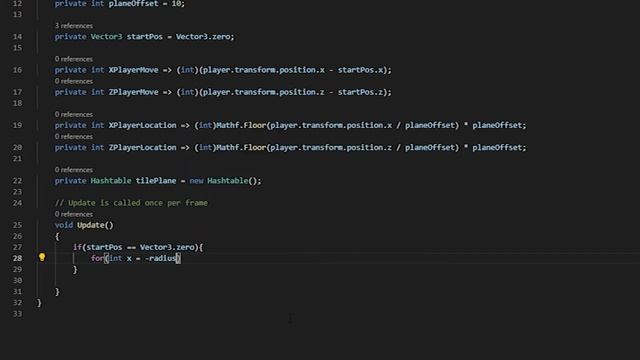 Limitless Plane Generation : Beginners Procedural Generation EP 8 - Unity3D смотреть онлайн