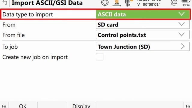 Import a simple ASCII file into a job смотреть онлайн