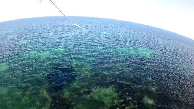 Лечу на парашюте около отеля El Mouradi Djerba Menzel 4. Джерба,Тунис. Мьюзик версия!