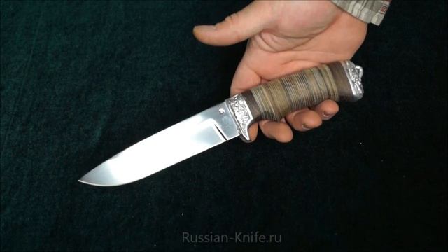 Нож Клык (сталь Х12МФ), кожа смотреть онлайн
