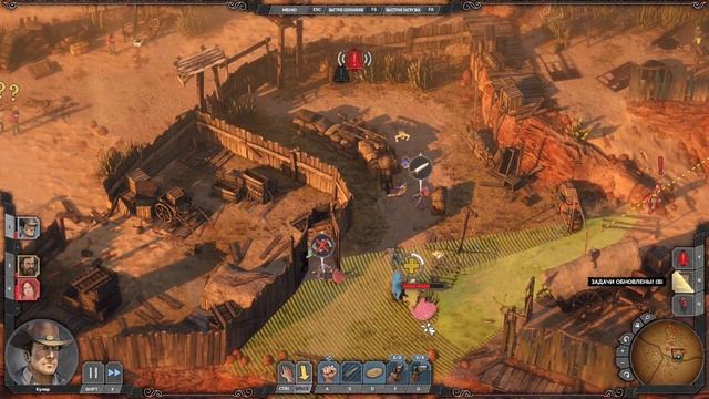 Desperados 3 Финальное DLC 3 - Деньги для стервятников ● И еще раз, с чувством ● прохождение