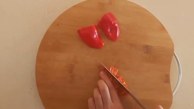 Сытный обед из баклажана. Baqlajonli taom tayyorlash.