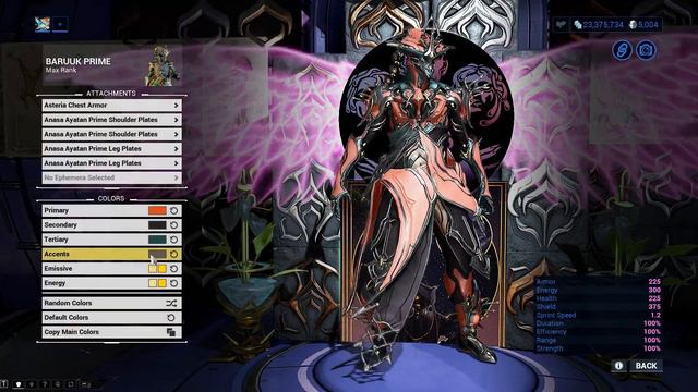 Warframe | Fashion Frame | Baruuk Prime : The Enlightened Wanderer смотреть онлайн